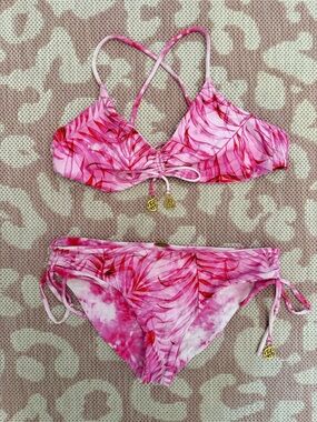 Luli Fama Reversible Pink Bikini Set S/M